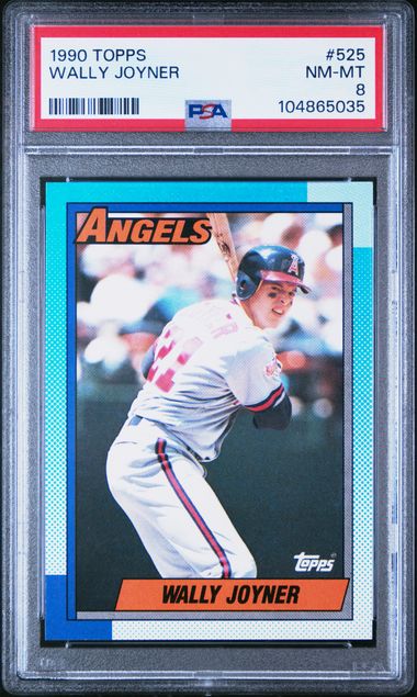 1990 Topps TOPPS #525 Wally Joyner front