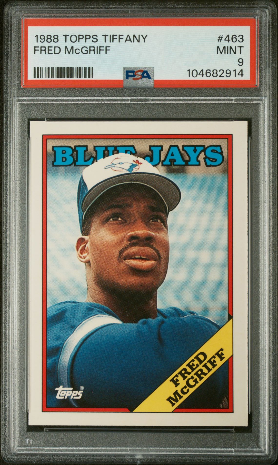 1988 Topps TOPPS TIFFANY #463 Fred Mcgriff front