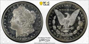 1882-S $1 MS66DMPL