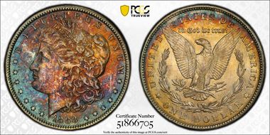 1888 $1 MS63