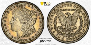 1896-O $1 XF45
