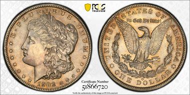 1903-O $1 MS62