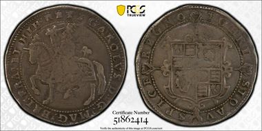 (1625-26) Crown S-2753 Cross Calvary VF25