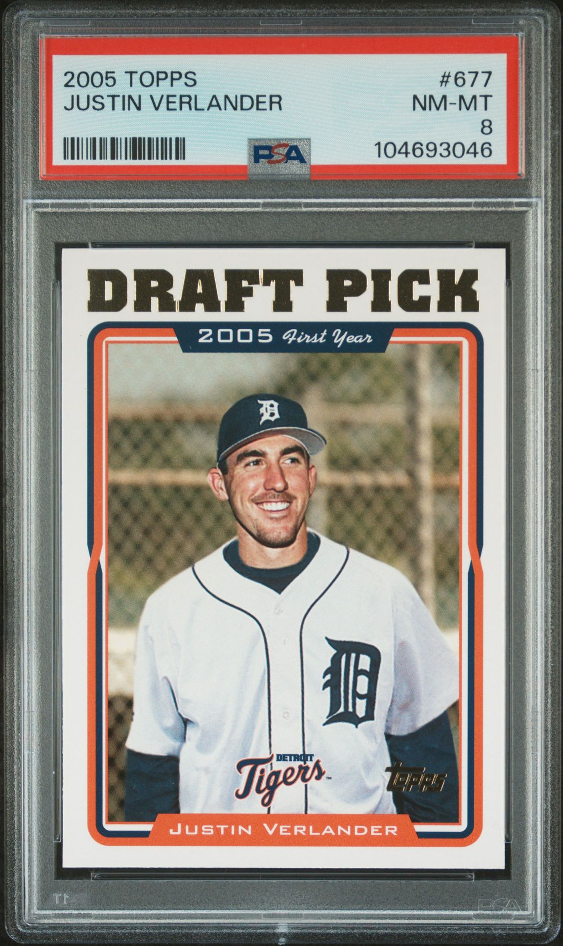 2005 Topps TOPPS #677 Justin Verlander front