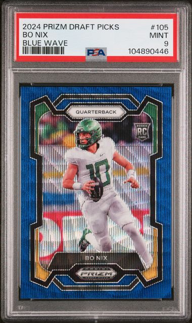 2024 Panini Prizm Wave #105 Bo Nix front
