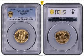 1911-S Sov S-4003 MS63