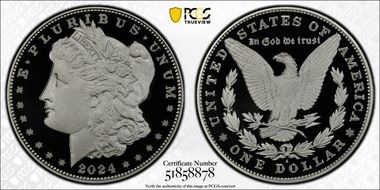 2024-S $1 Morgan Dollar PR70DCAM
