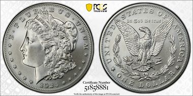 2024 $1 Morgan Dollar MS70