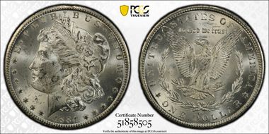 1884-CC $1 MS62