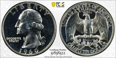 1960 25C PR65