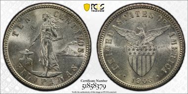 1903 10C MS64