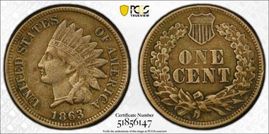 1863 1C N1