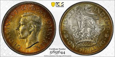 1939 Shil S-4082 English Rev MS65