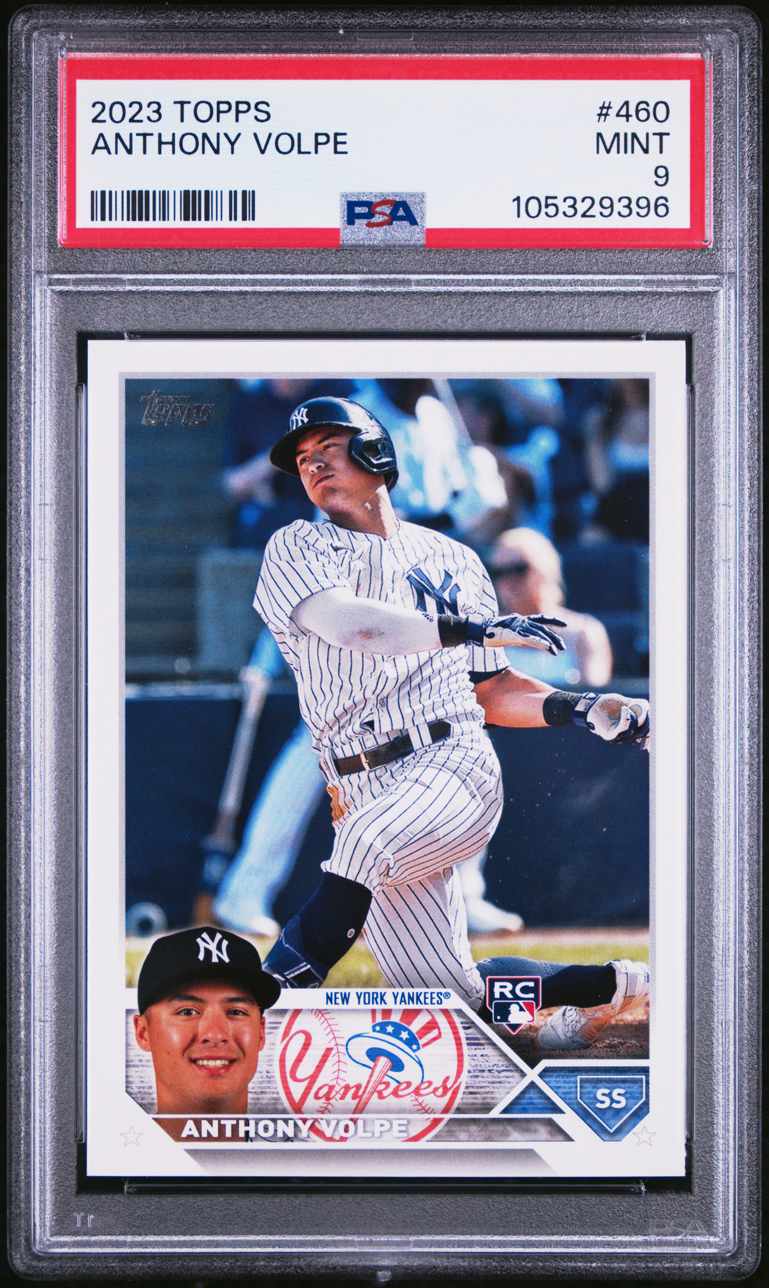 2023 Topps Anthony Volpe #460 Mint 9 front
