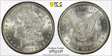 1883-CC $1 MS62