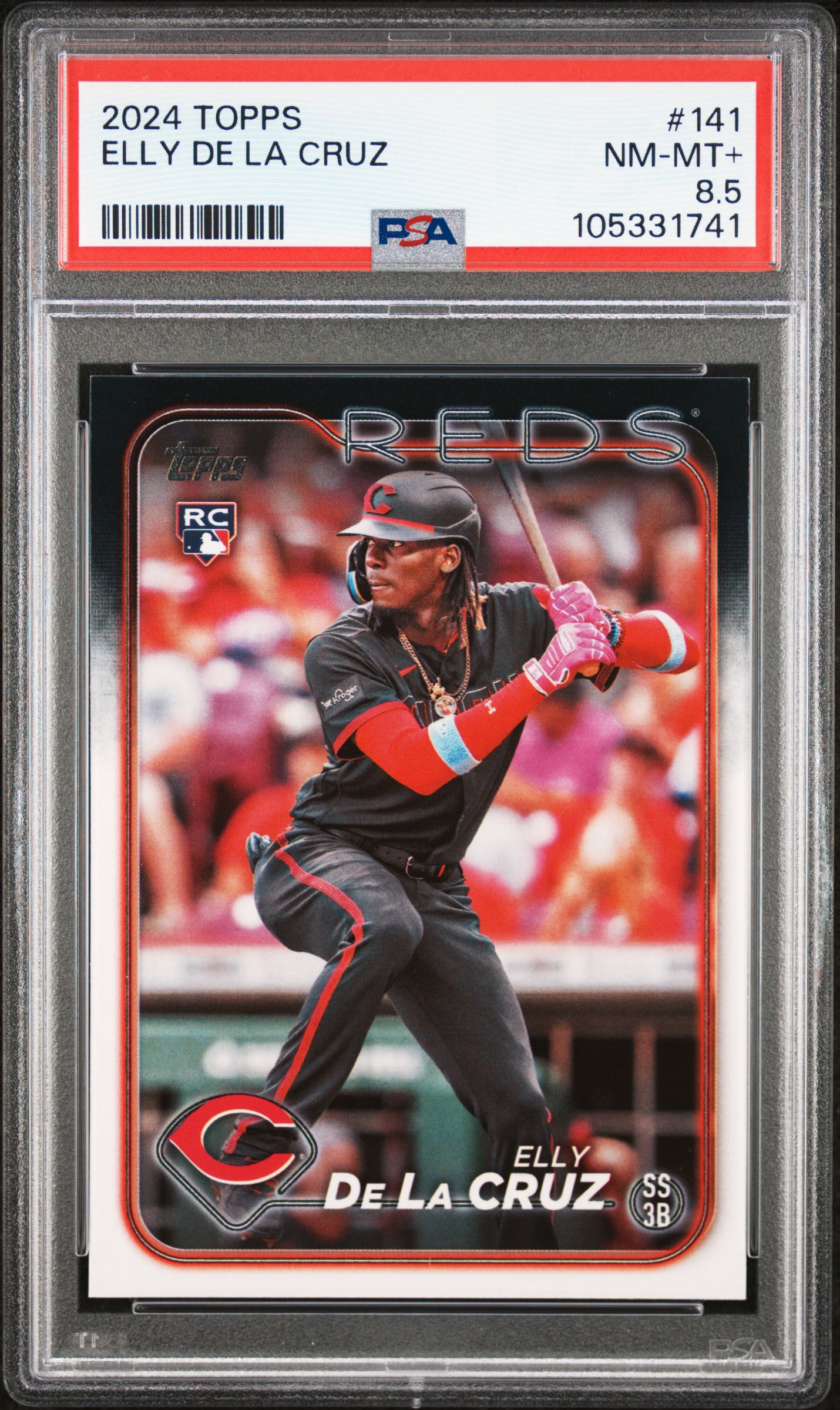 2024 Topps Elly De La Cruz #141 Nm-Mt+ 8.5 front