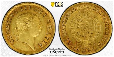 1804 1/2 G S-3737 AU58