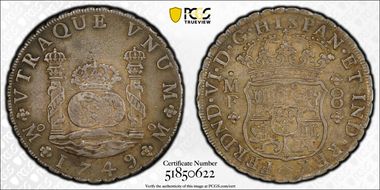 1749-Mo MF 8 R Yon-M8-49 Calico-473 AU50