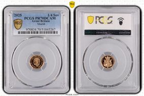 2025 1/4 Sov Shield PR70DCAM