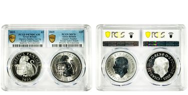 2025 £2 Queen's Panther 1oz Ag Royal Tudor Beasts PR70DCAM