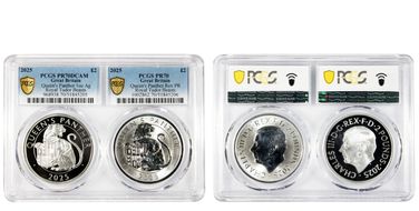 2025 £2 Queen's Panther 1oz Ag Royal Tudor Beasts PR70DCAM