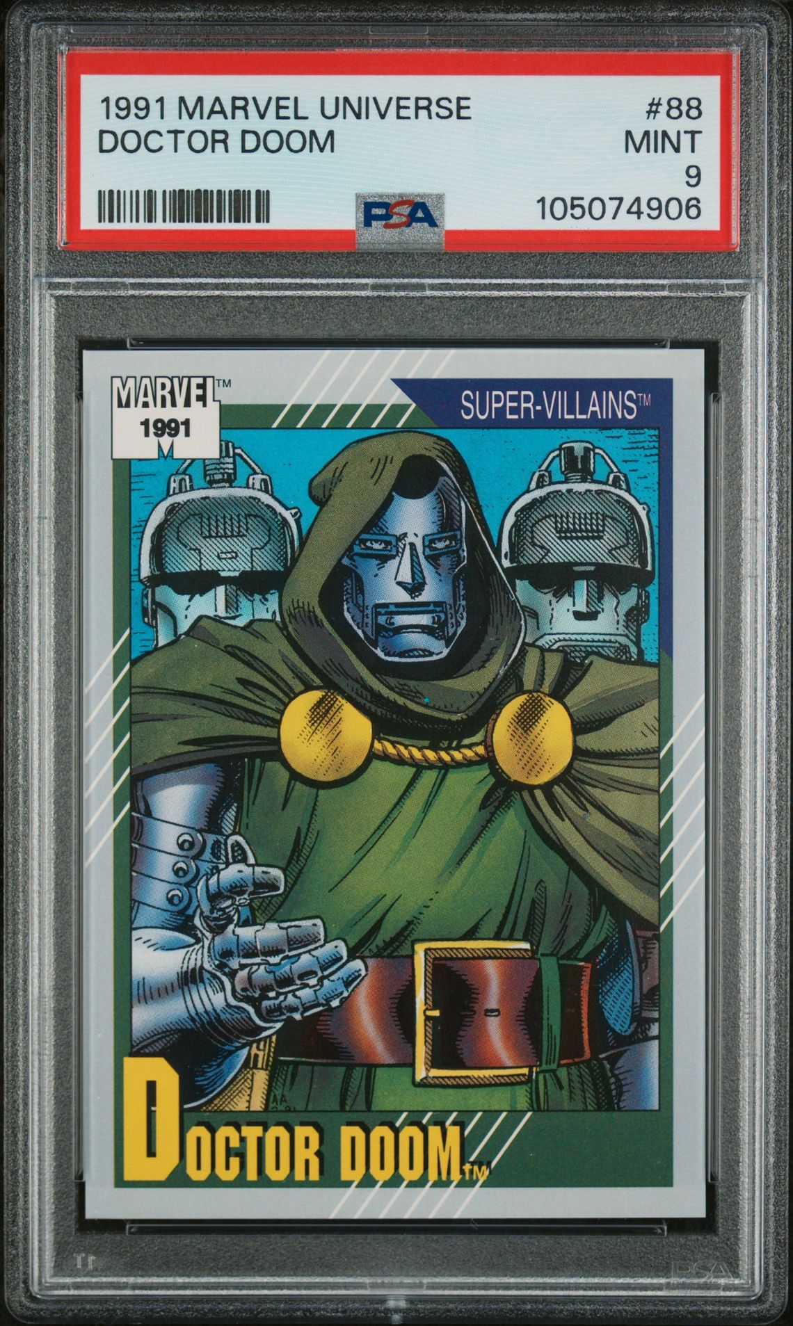 1991 Marvel MARVEL UNIVERSE #88 Doctor Doom front