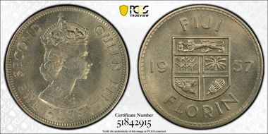 1957 Florin MS64