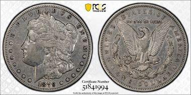 1879-CC $1 Capped Die VF30