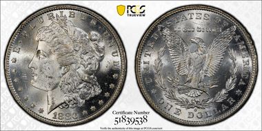 1880-O $1 MS63