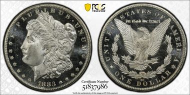 1883-CC $1 MS65DMPL