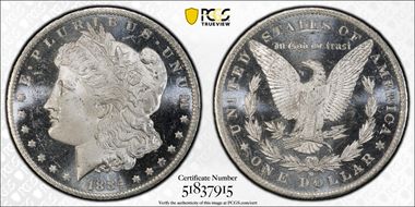 1884-O $1 MS65DMPL