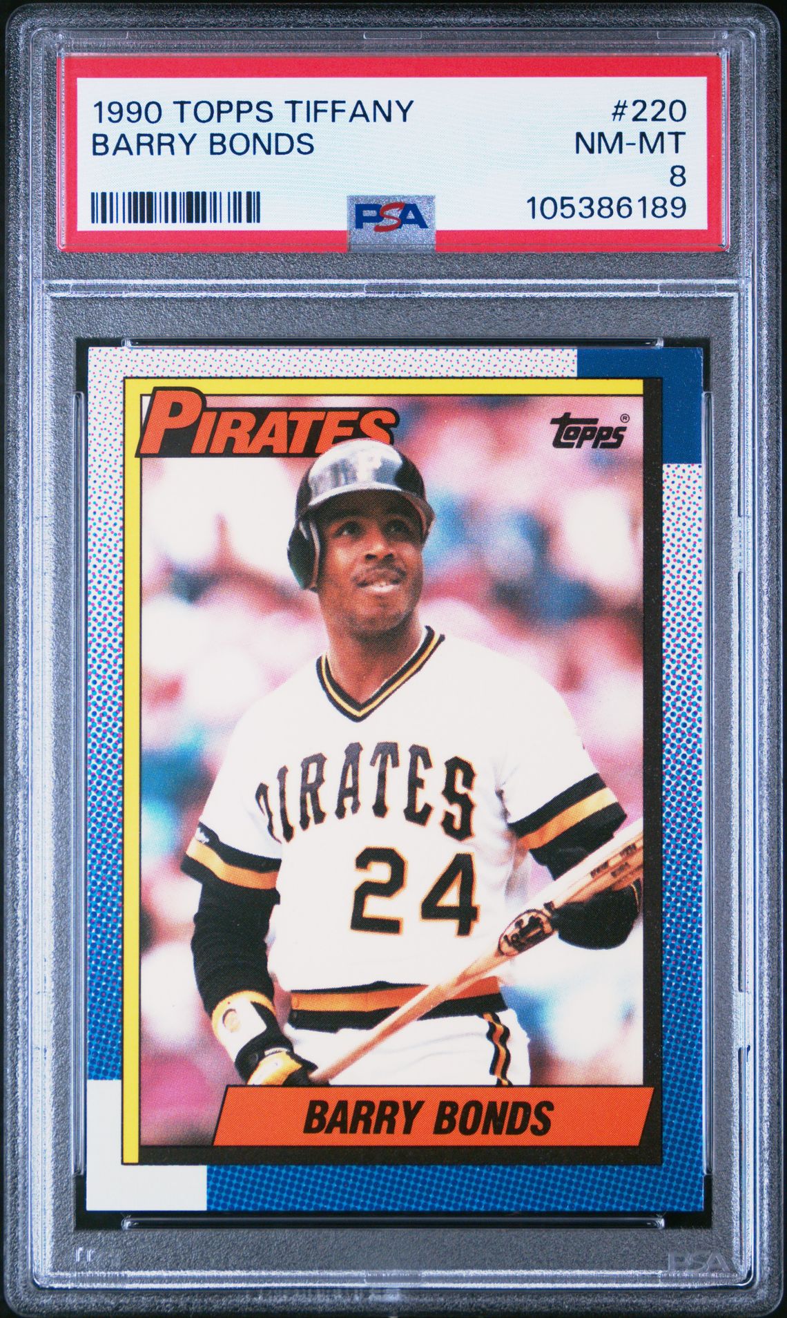 1990 Topps TOPPS TIFFANY #220 Barry Bonds front