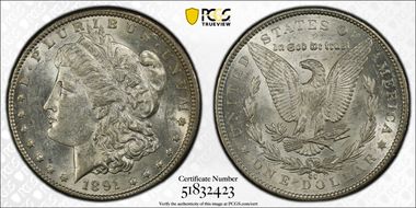 1891-CC $1 AU55