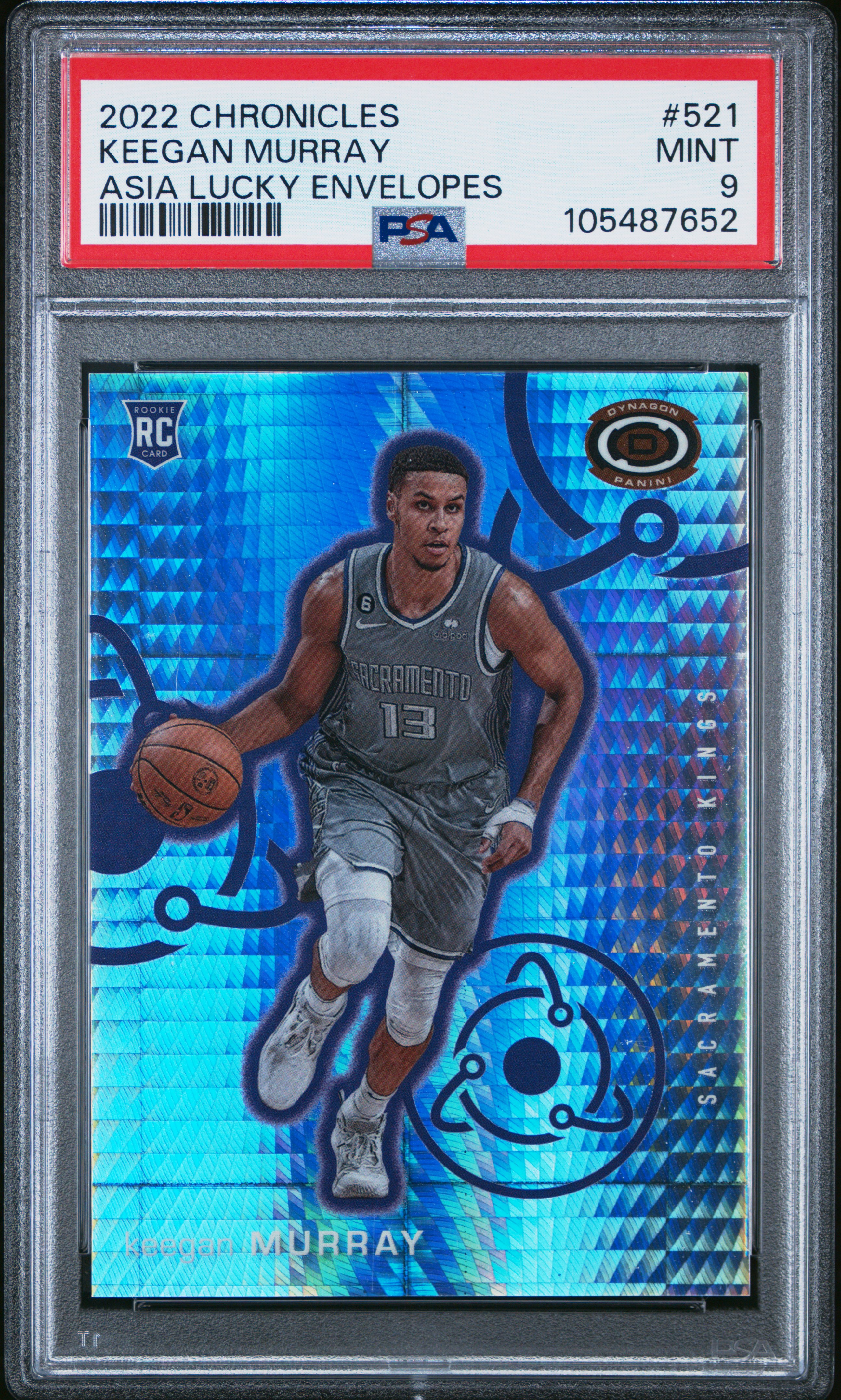 2022 Panini Chronicles Keegan Murray #521 (Asia Lucky Envelopes) Mint 9 front