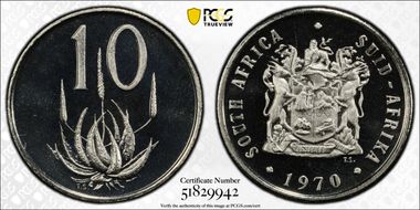 1970 10C PR69DCAM