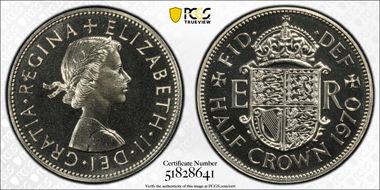 1970 1/2 Cr S-4145 PR69