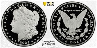 2024-S $1 Morgan Dollar PR70DCAM