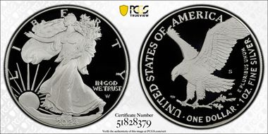 2024-S $1 Silver Eagle PR70DCAM