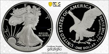 2024-S $1 Silver Eagle PR70DCAM