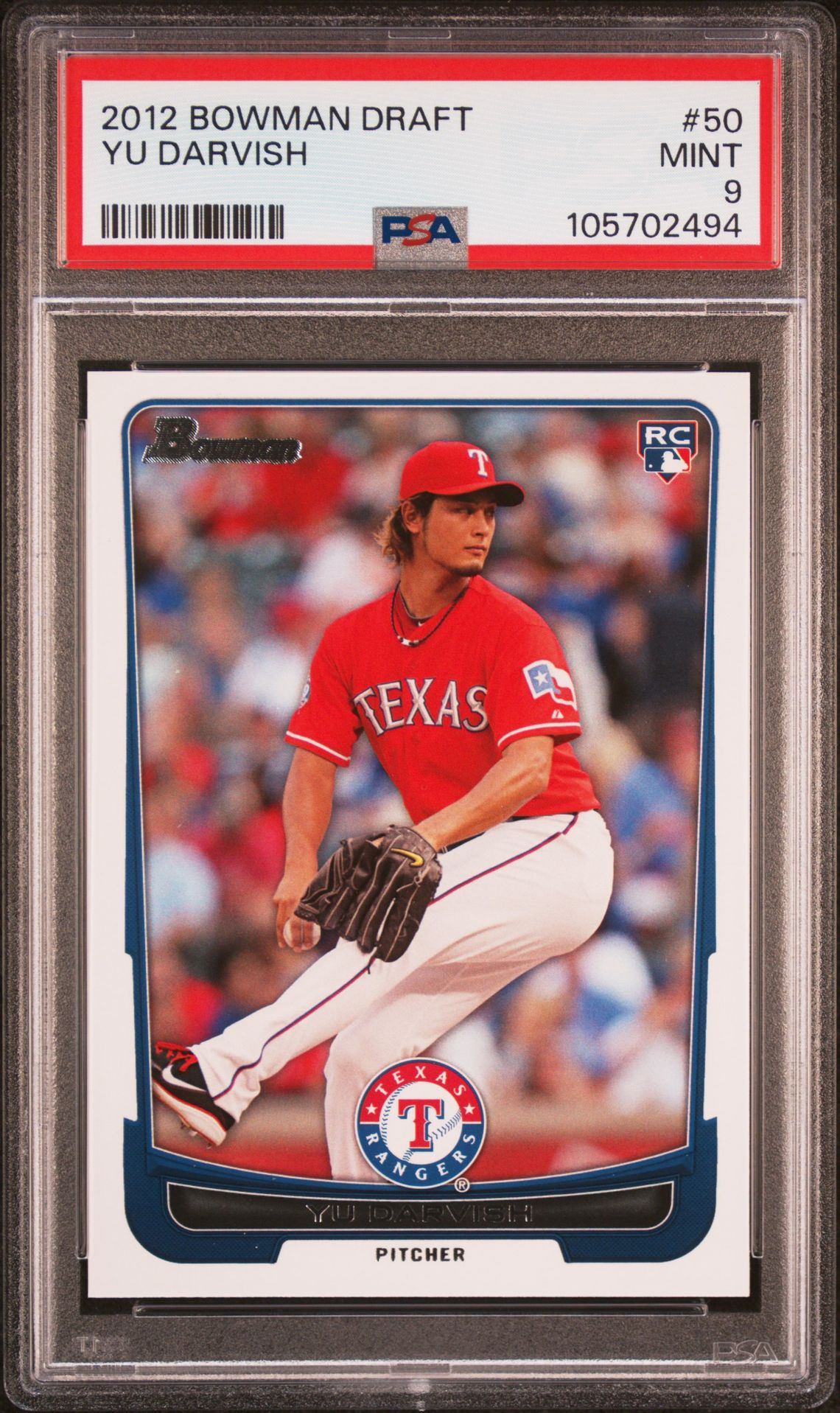 2012 Bowman BOWMAN DRAFT #50 Yu Darvish front