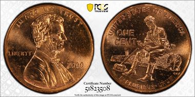 2009 1C Lincoln-Formative Years DDR, FS-805 MS65RD