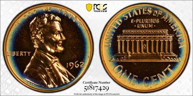 1962 1C PR67RD