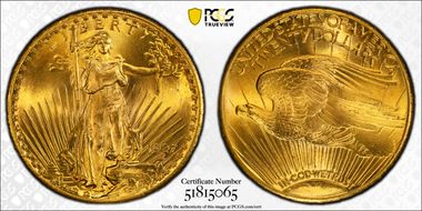 1927 $20 MS66