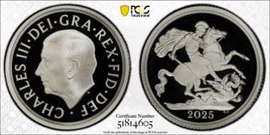 2025 Sov St. George Ag w/o Privy PR70DCAM
