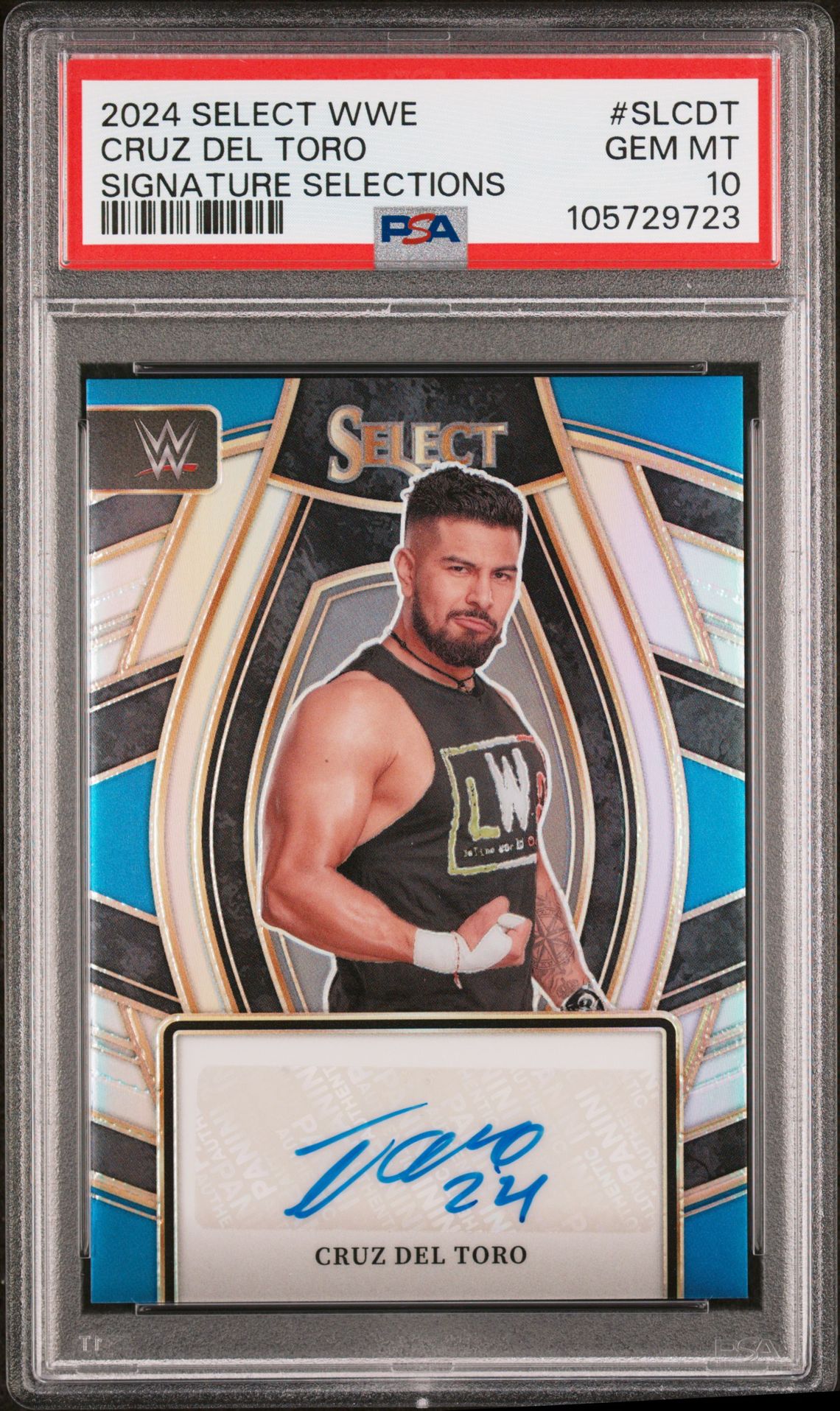 2024 Panini PANINI SELECT WWE SIGNATURE SELECTIONS #SLCDT Cruz Del Toro front