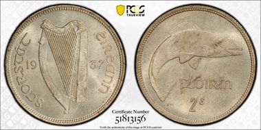 1937 Florin MS64