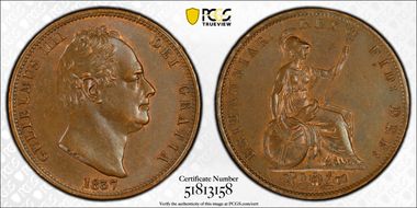 1837 1/2D S-3847 MS63BN