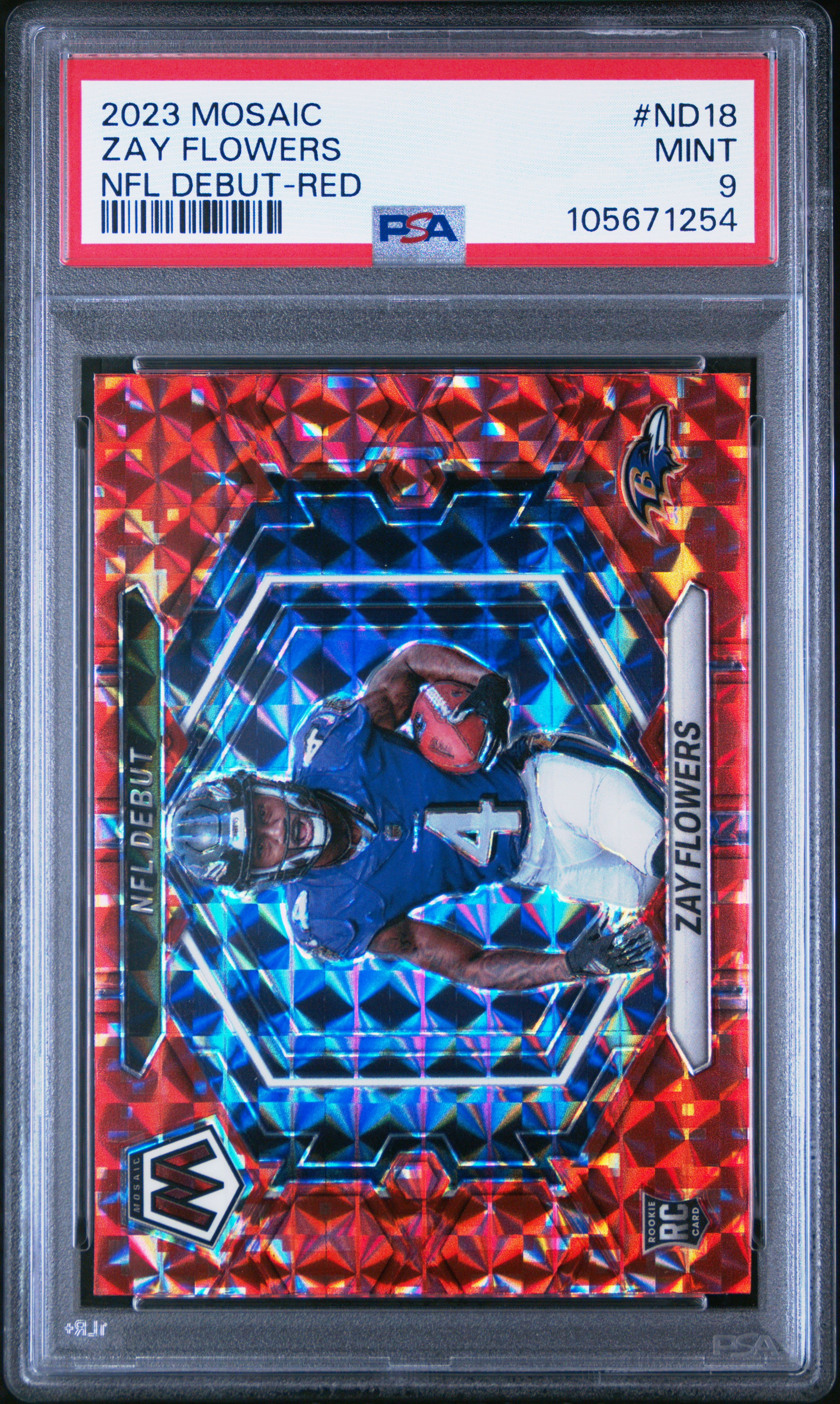 Lightningmillz's 2023 Panini Mosaic Nfl Debut Zay Flowers Nfl