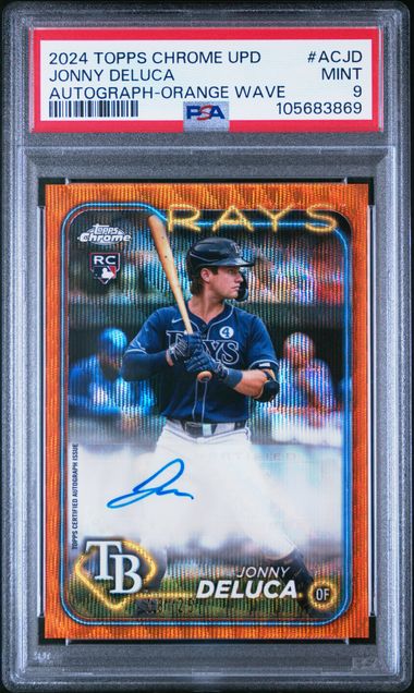 Topps Topps Chrome Jonny Deluca front