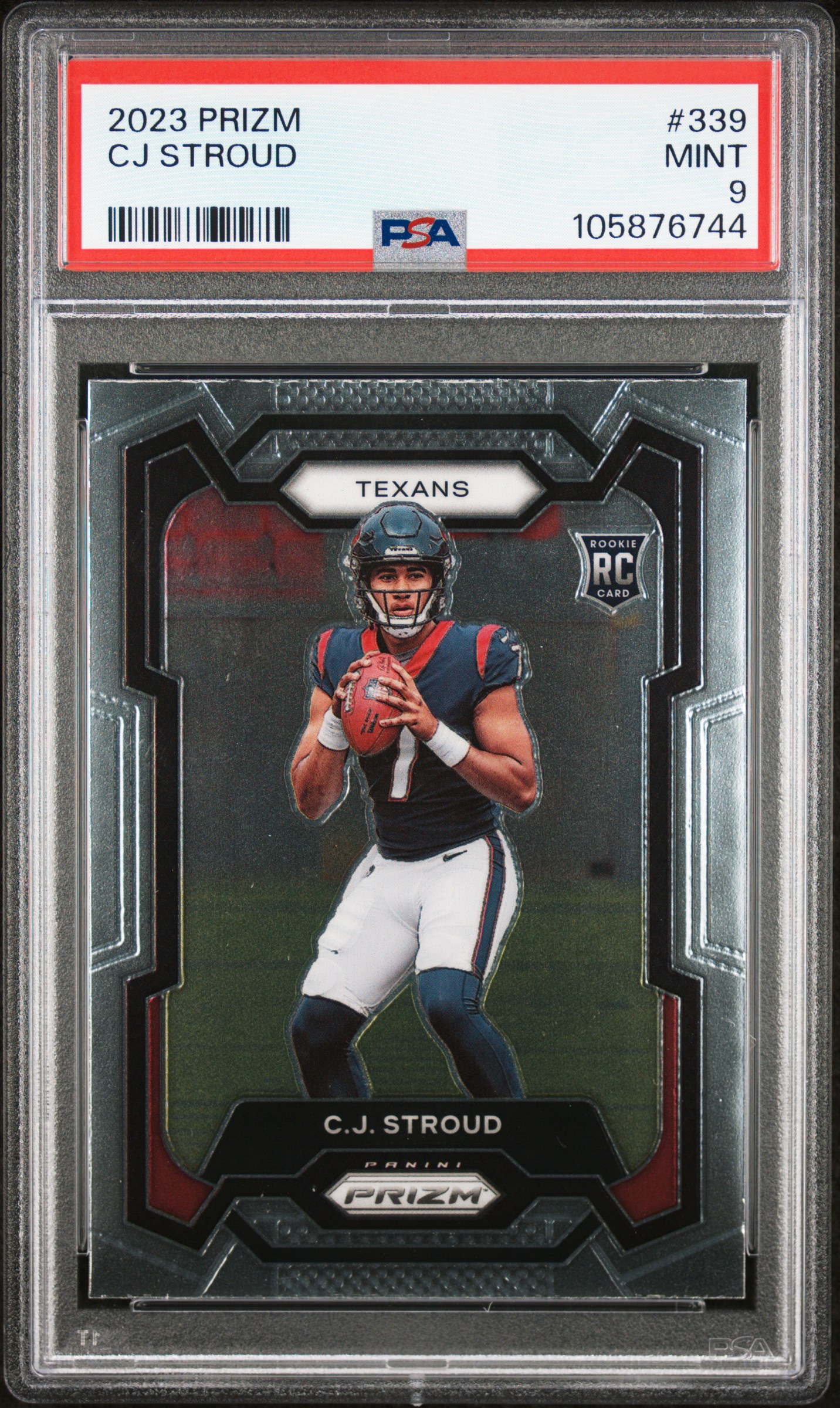 2023 Panini Prizm Cj Stroud #339 Mint 9 front